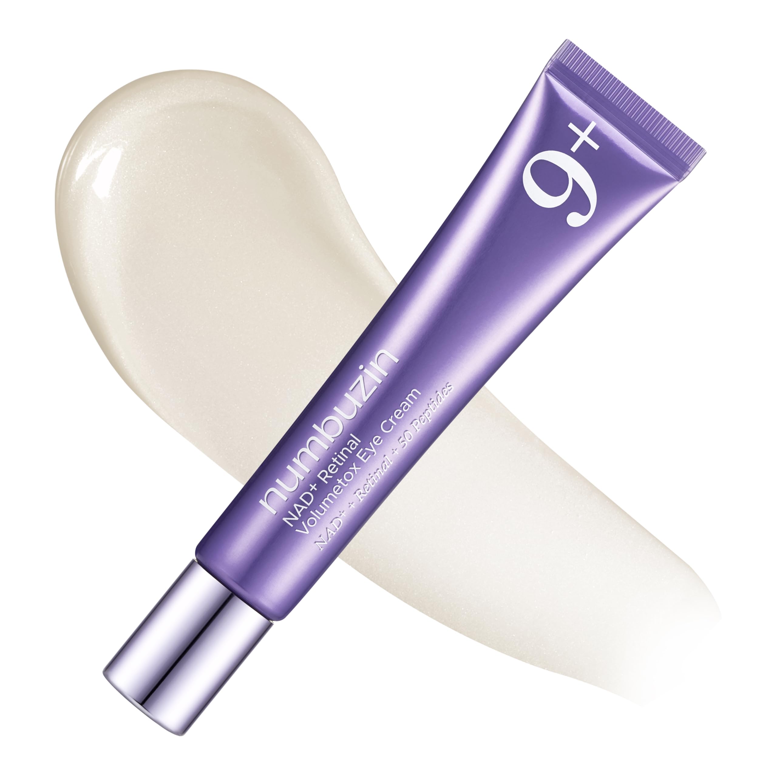 numbuzin No.9 NAD+ Retinal Eye Cream for Anti-Aging, Keratosis Pilaris, Strawberry Skin, Firmer Skin with Retinoid, Peptides & Niacinamide, Gentle Retinal, Multi-Use Eye Cream, 0.67 fl. oz.