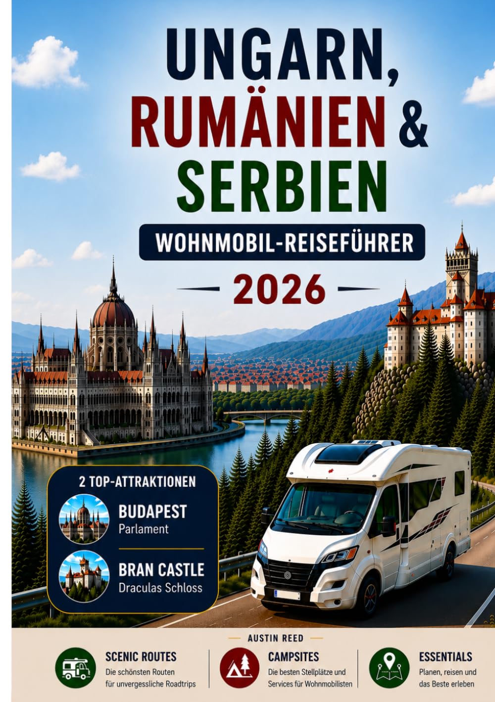 Ungarn, Rumänien & Serbien Wohnmobil Reiseführer 2026