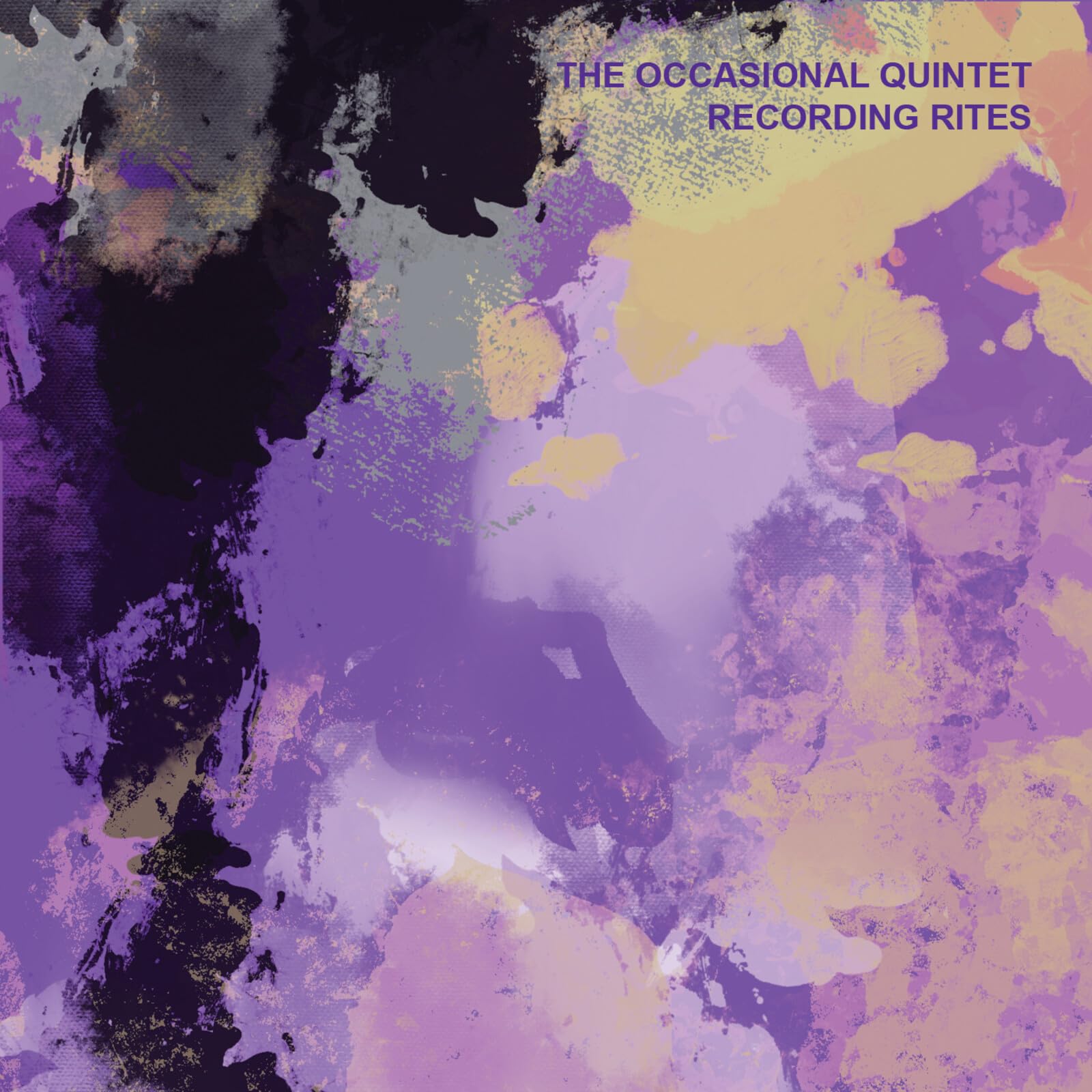 Occasional Quintet Recording Rites CD NEW