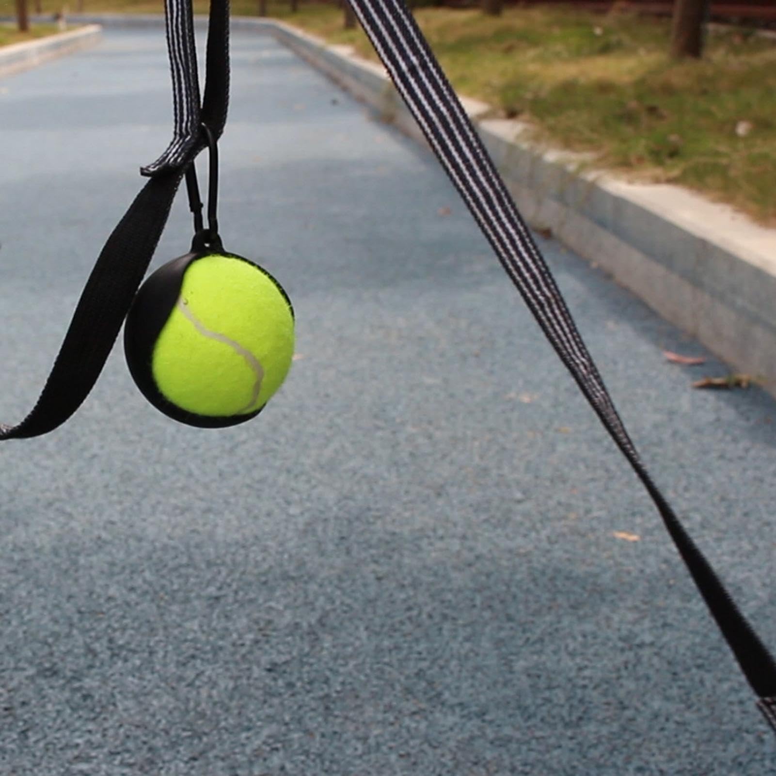 Vllold Hondenspeelgoed balhouder | Siliconen trainingsapparatuur voor honden, handsfree hondenbevestiging, draagbaar huisdierspeelgoed voor hond, puppy, buiten