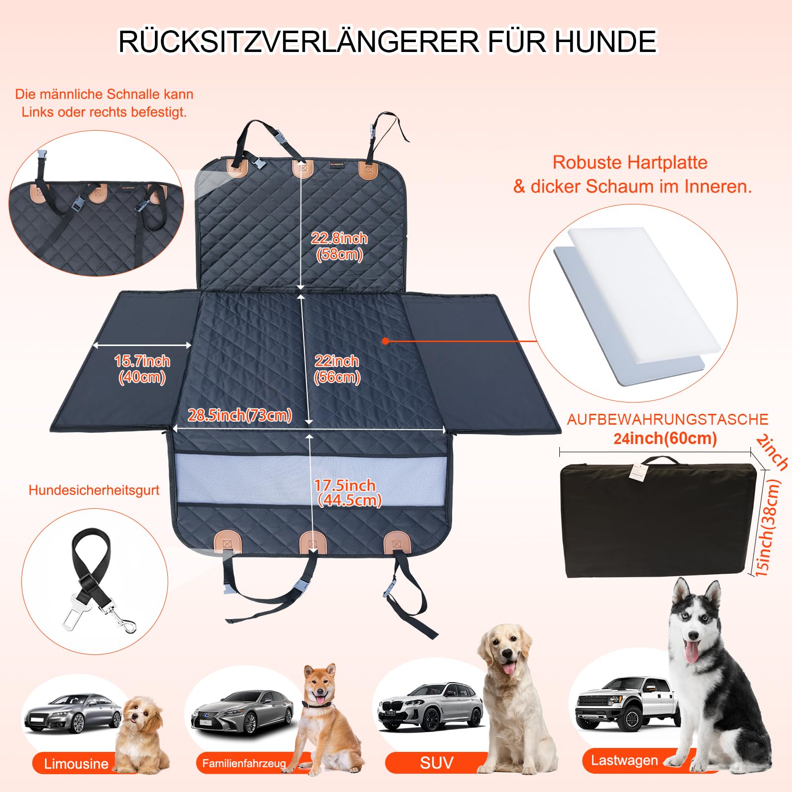 autositz Hund hundesitz Auto rückbank Hund autositz hundeautositz hundesitz mittlere Hunde Hunde autositz rückbank