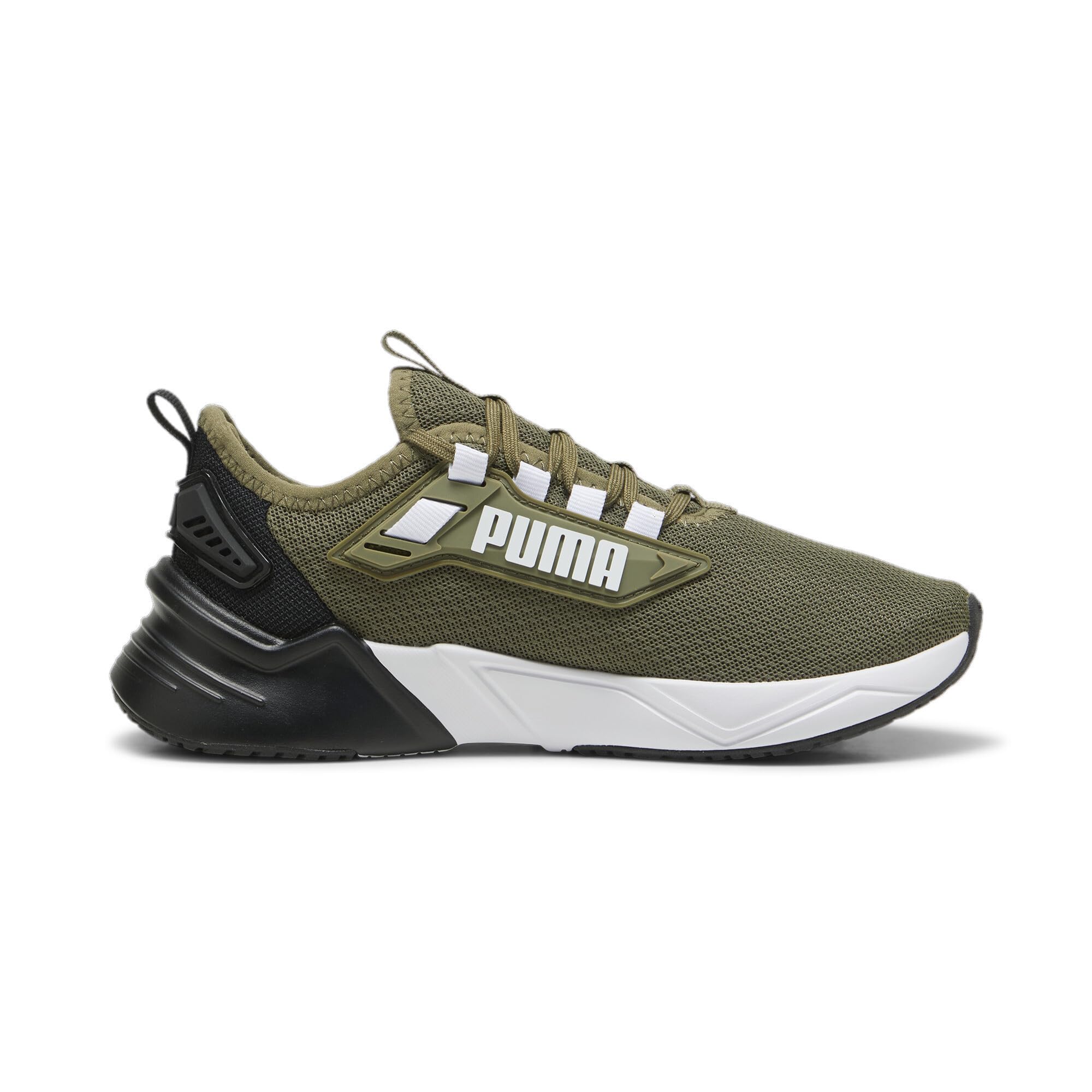 PUMA Młodzieżowe buty do biegania unisex Retaliate 3 czarne - UK 3