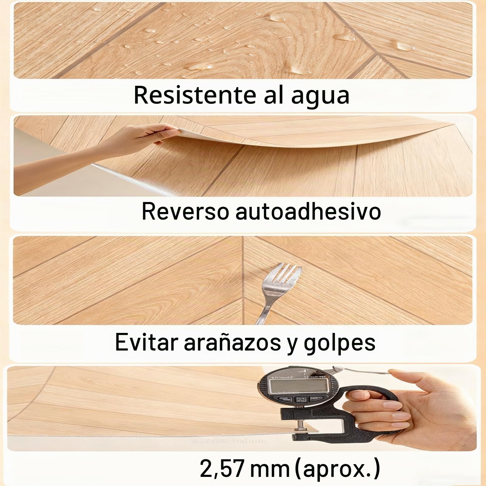 Paneles de Pared 3D Imitación Madera 5/10/50 Piezas 17.7x35.4" Panele Decorativos DIY de Alta Elasticidad Resistente Al Agua Auto-adhesivos Alta Cobertura Decoración Pared