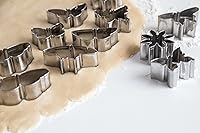 Vista 4 de Fox Run Mini Flower and Butterfly 11 Piece Cookie Cutter Set