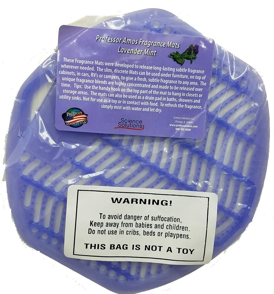 Professor Amos Fragrance Mats Lavender Mint 2-Pack