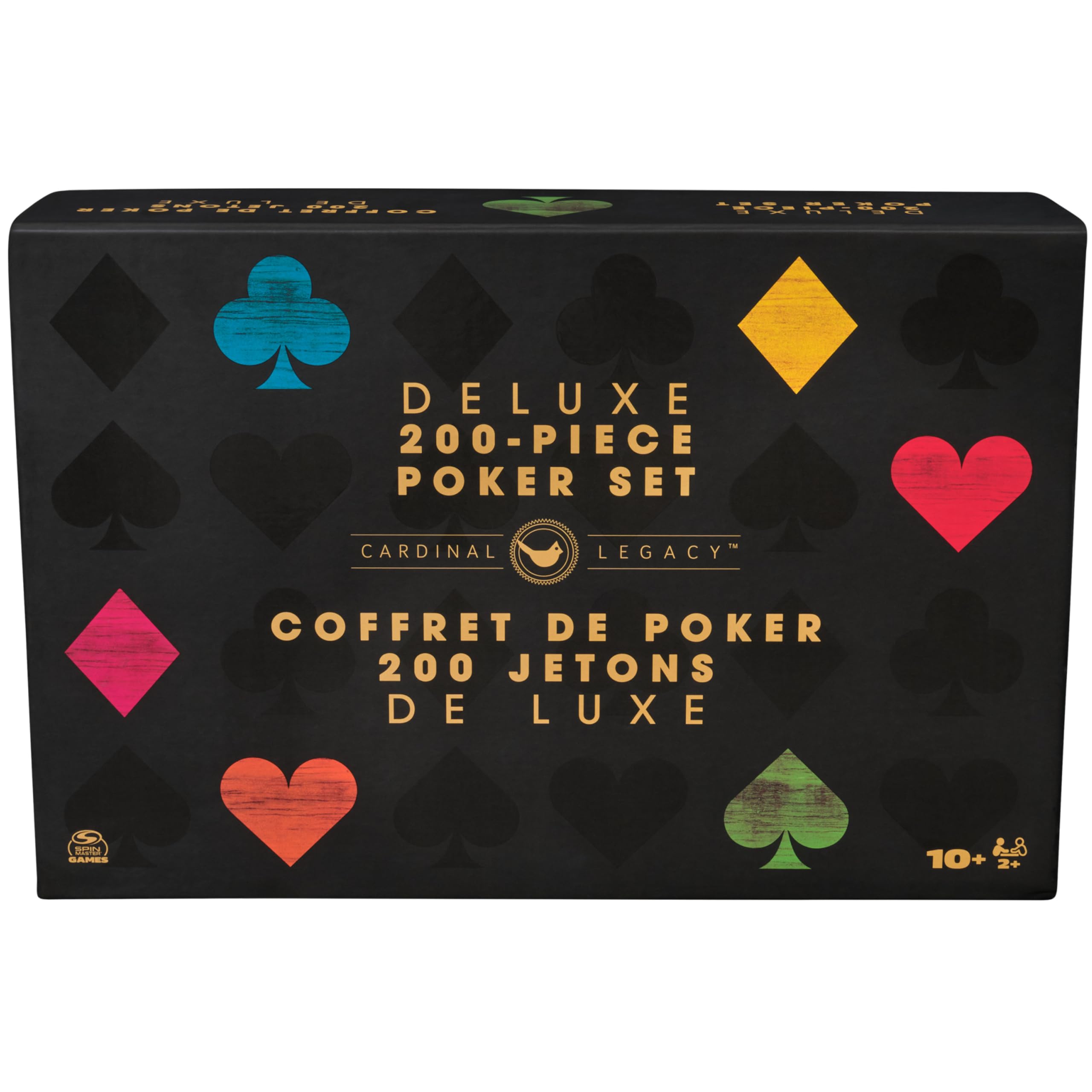 Spin Master Games, Cardinal Legacy Deluxe 200-Piece Poker Set