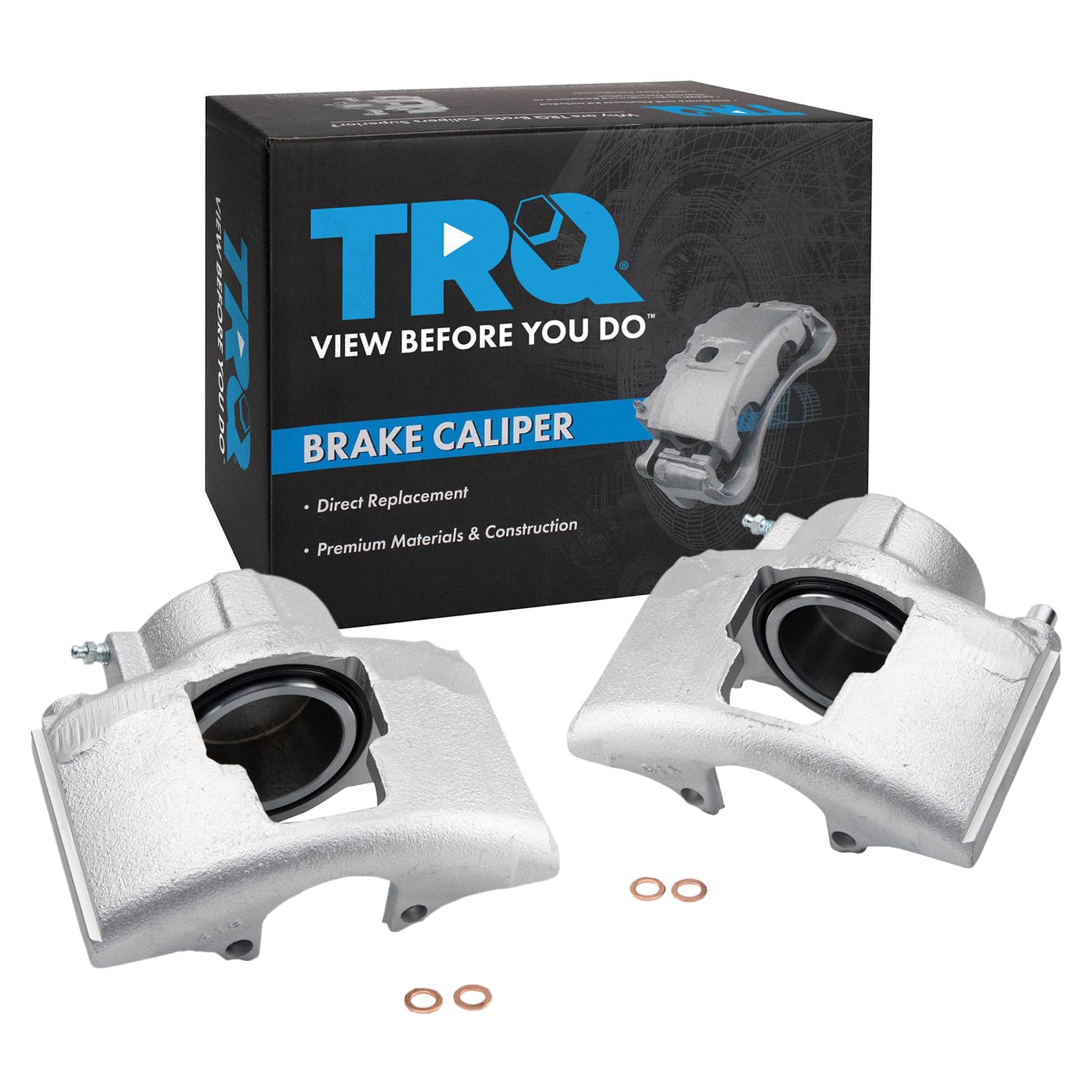 TRQ Front Brake Caliper Set