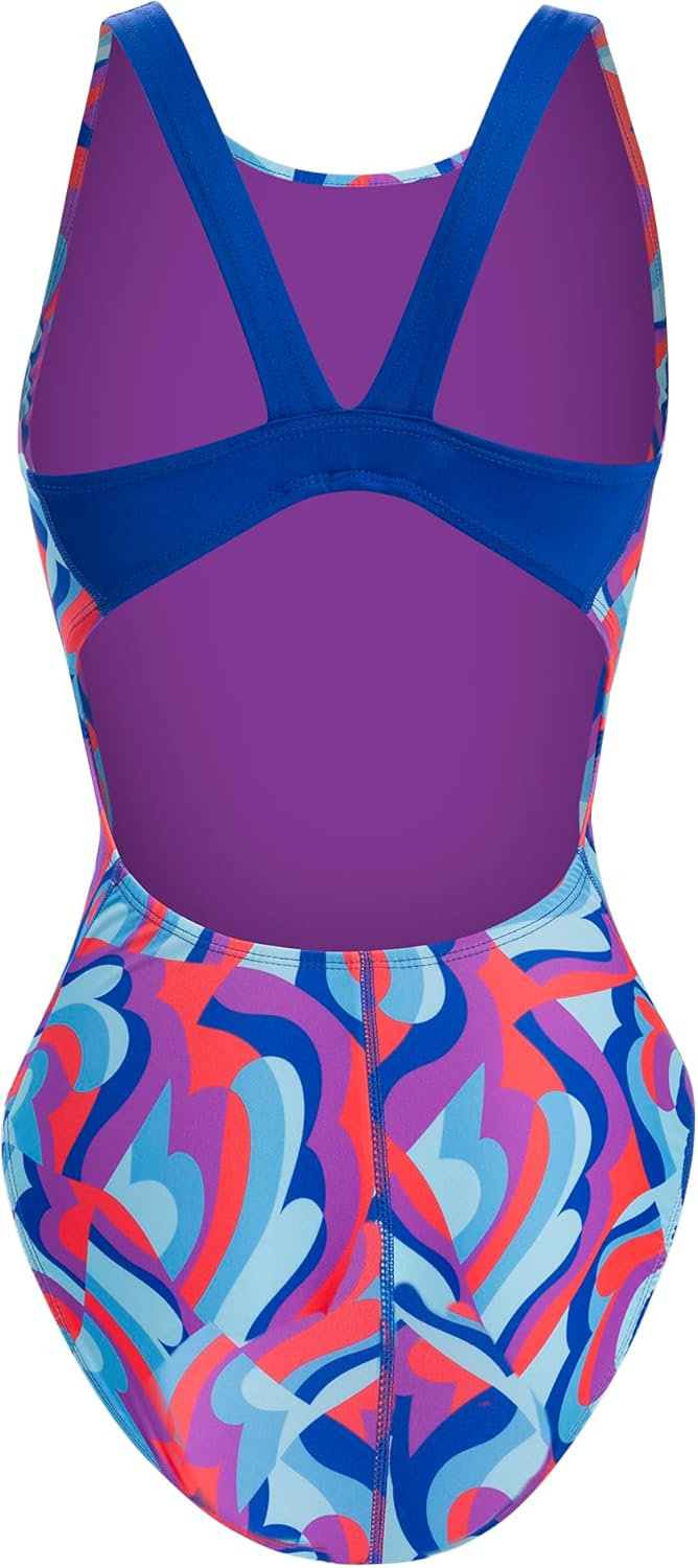 Dolfin Uglies Womens Print One Piece Swimsuit - Athletic HP Back Practice Suit for Training Sports and Fitness - Image 5