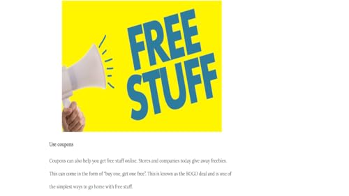 Free Stuff Online