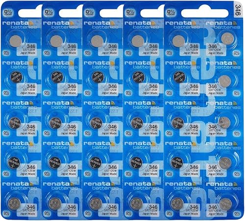 Miniatura 7 de Renata 346 SR712SW Baterías  1.55 V Óxido de Plata 346 Batería de reloj (10 unidades)