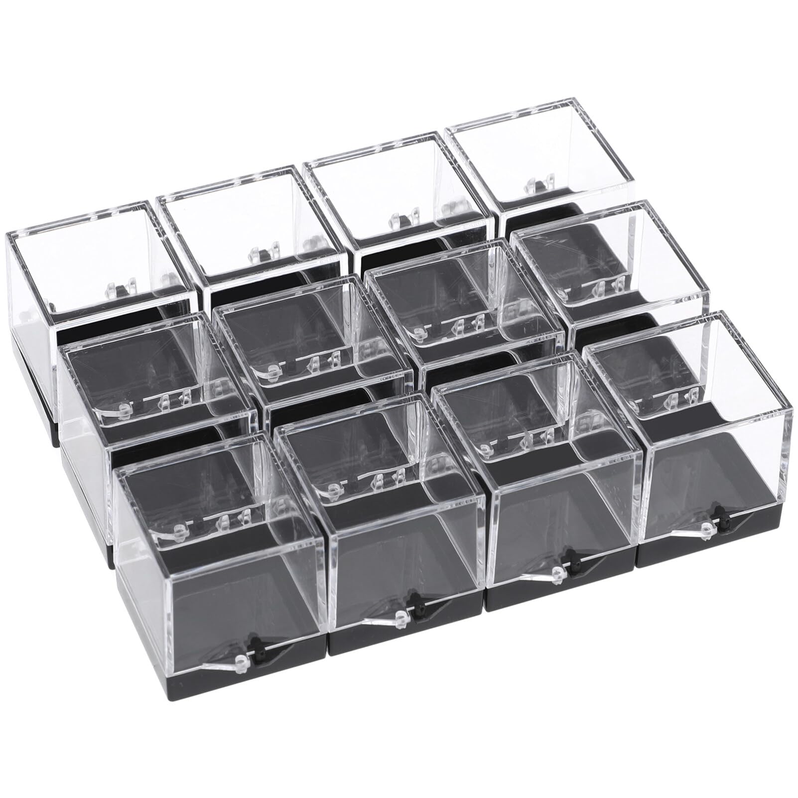 Boîte De Rangement Acrylique Transparente – 15x15x30 Cm, Vitrine Pour Figurines, Poupées, Modèles, Intérieur