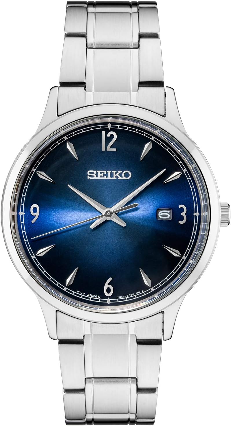 Men's Silver Tone Stainless Steel Watch