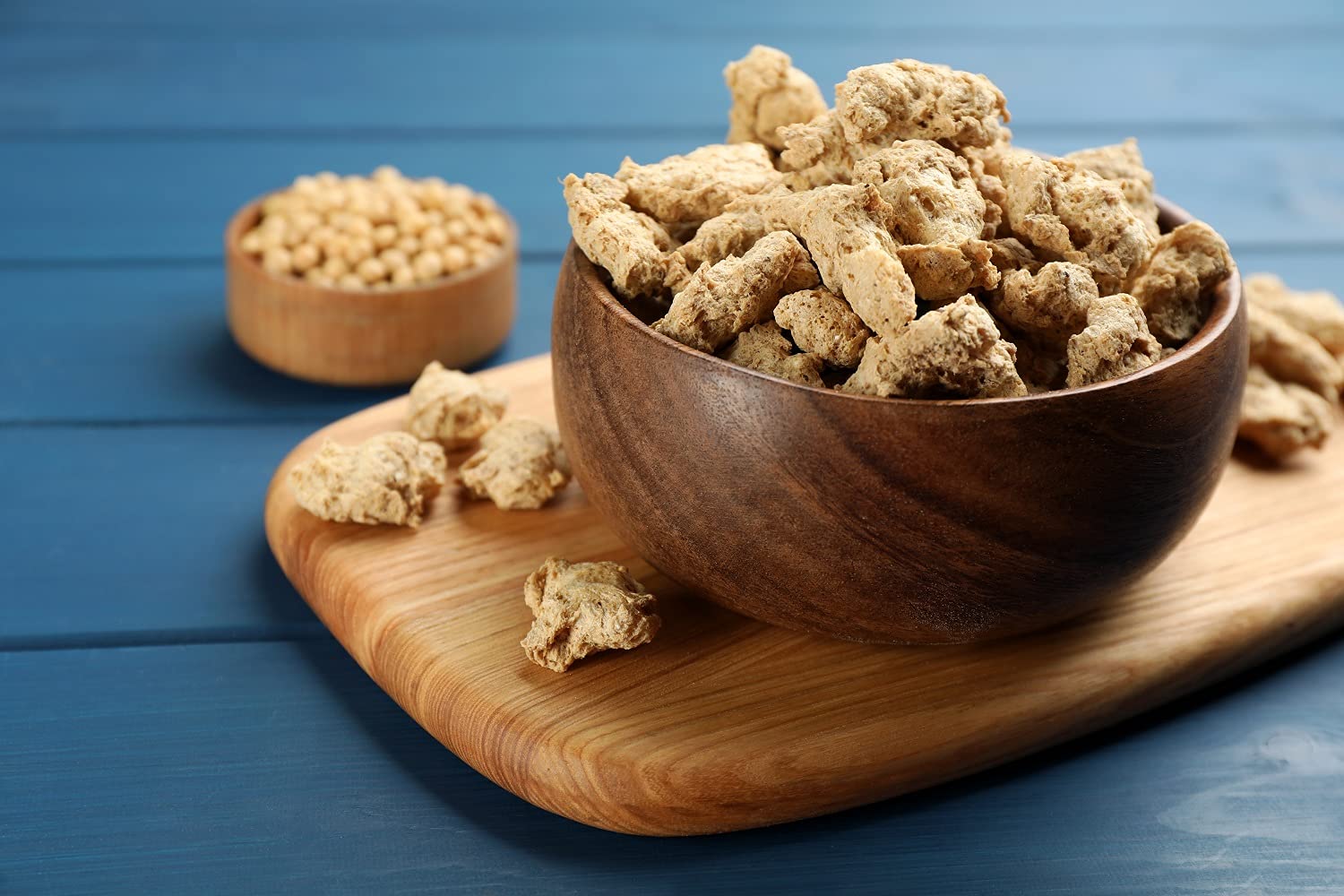 Mynatura Bio Soja Geschnetzeltes grob I Sojaschnitzel I Pflanzlich Kochen I Eiweißreich I Eiweiß I Gulaschersatz I Vegan I Soja I Im Beutel (3x 1000g)