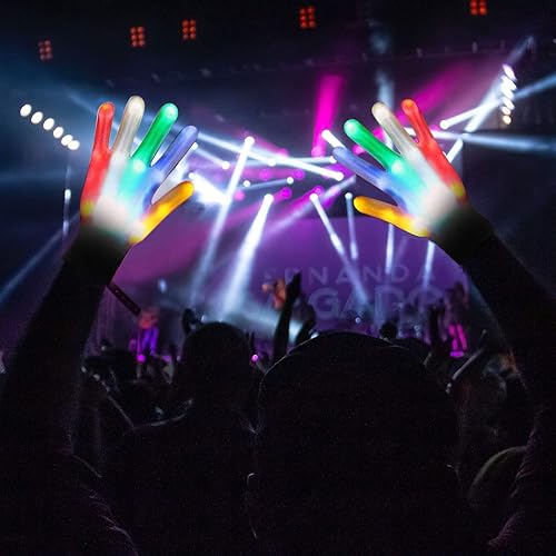 Miniatura 6 de Juguetes para adolescentes y niñas, guantes LED intermitentes, regalos novedosos para niños, los mejores regalos para niños de 6 a 15 años de edad,