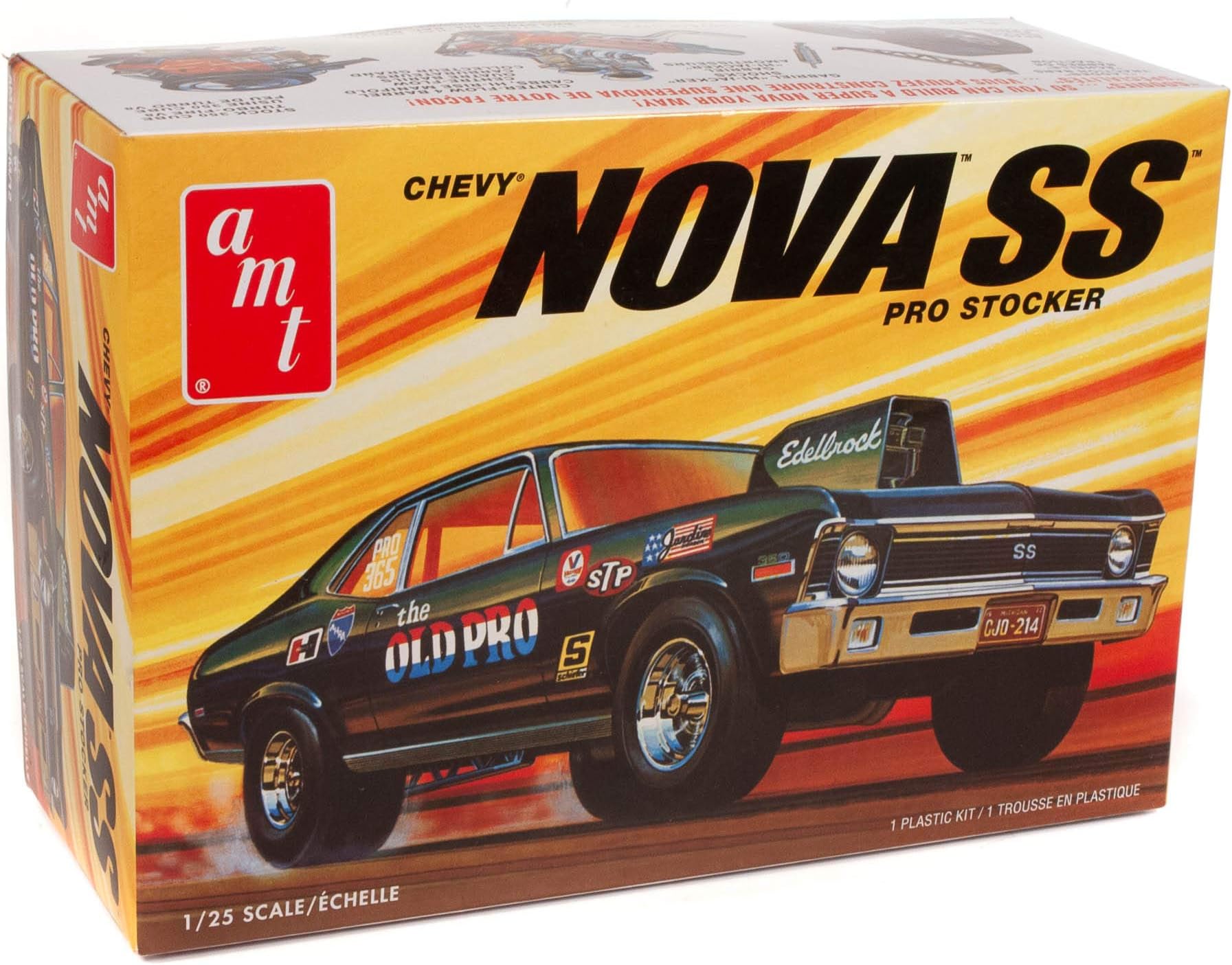AMT 1972 Chevy Nova SS Old Pro 1:25 Scale Model Kit