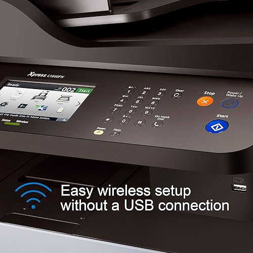 Miniatura 7 de Samsung SL-C1860FWXAA impresora color inalámbrica con escáner copiadora y fax