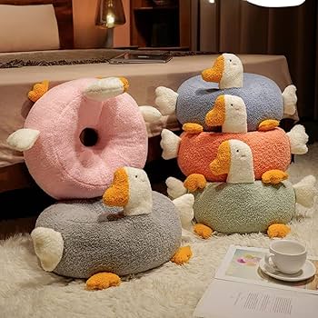 Amazon｜子供 可愛いアヒル 座布団 柔らかい ミニ畳 折りたたみ