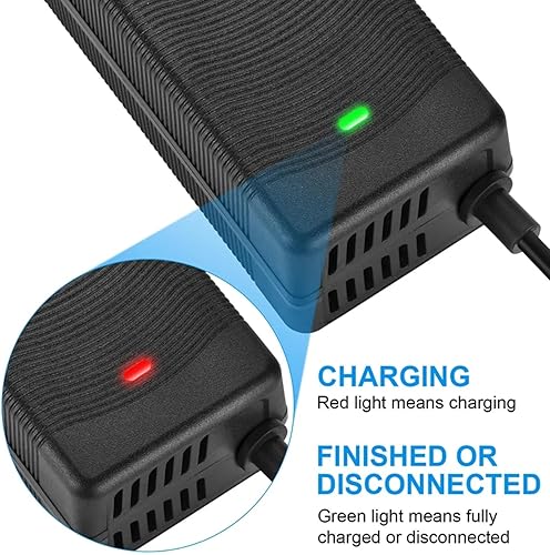 Miniatura 7 de Ajuste verificado Cargador rápido de 24 voltios y 3.0 amperios XLR de 3 pines para Go-Go Elite Traveler Ultra Scooter, Bruno, para Drive Medical,