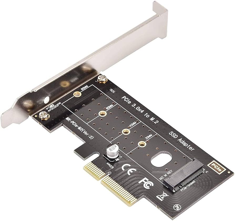 Amazon | M.2 NVME - PCIe 3.0 x4 アダプター M.2 SSD - PCI-e