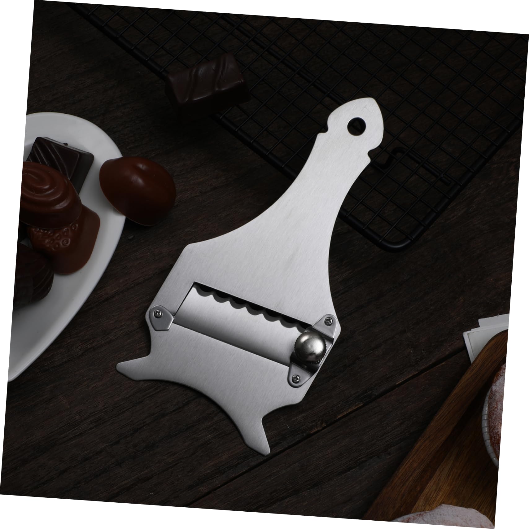 Pelador Portátil de Acero Inoxidable para Cocina, Plata