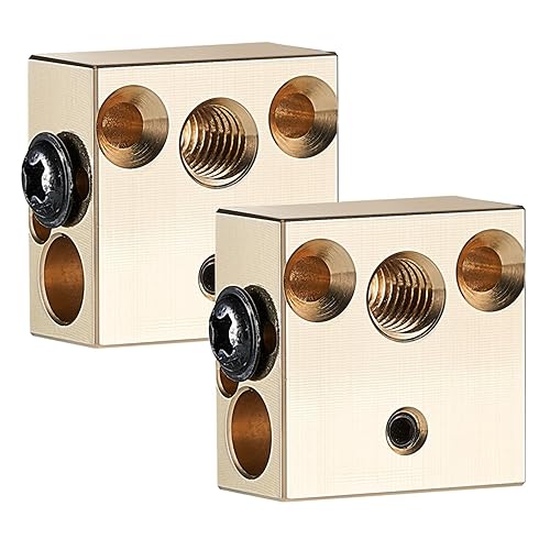 Bloque calentador de latón CR-10 de alta temperatura para MK8 Extrusora Creality All Metal Hotend Ender 3 pro Ender 5 Pro CR10 S4 S5 Impresora 3D