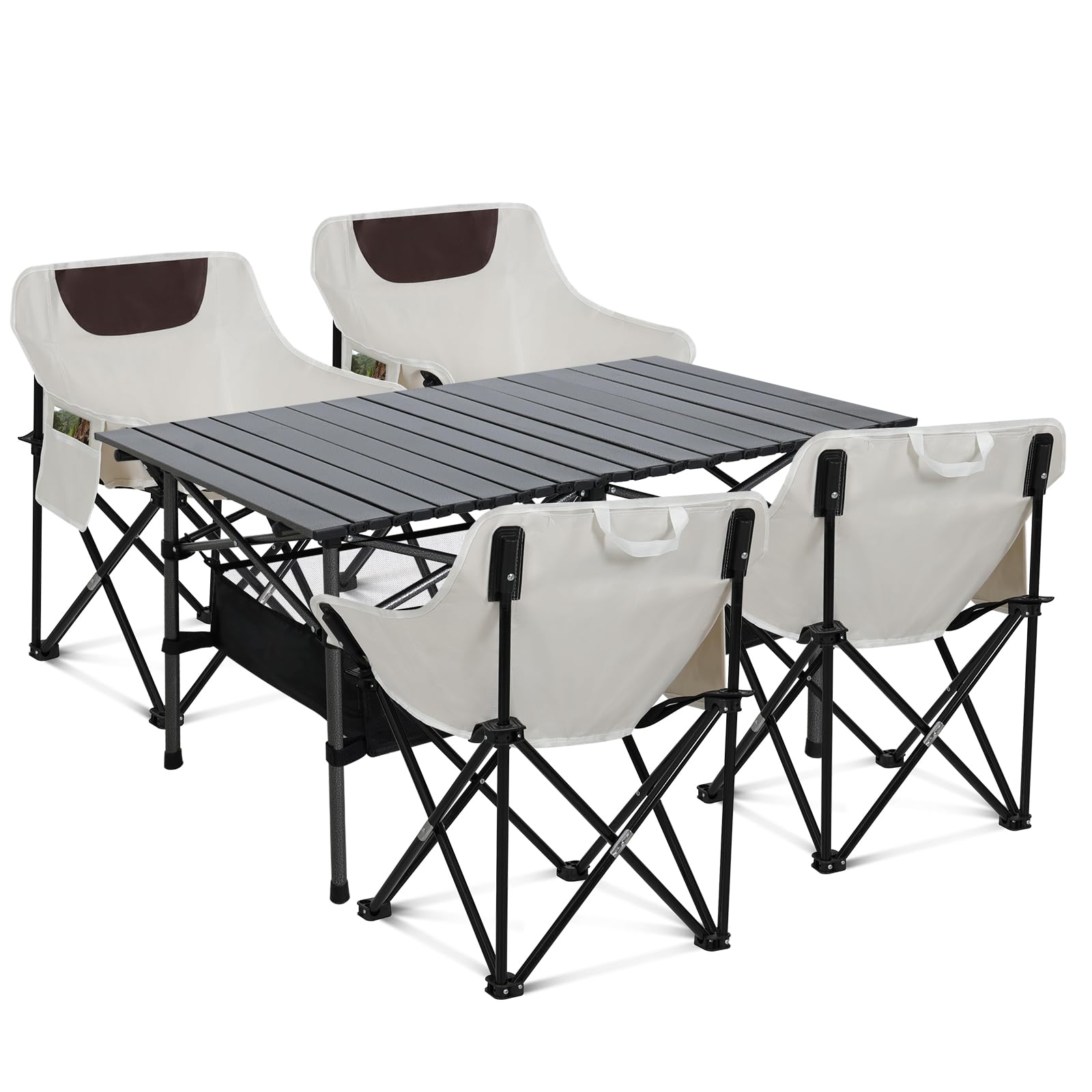 Campingtisch Und Sthle Crystals Camping Set 3-tlg: Klapptisch & 2 Sthle  Mit Becherhalter, Camo