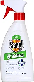 Sanol A7 - Eliminador De Odores 330 Ml Branco
