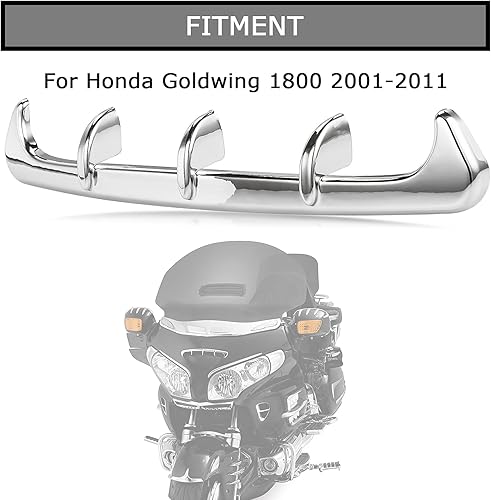 Miniatura 8 de PSLER Borde cromado de carenado Goldwing para Goldwing GL1800 2001-2011 Old