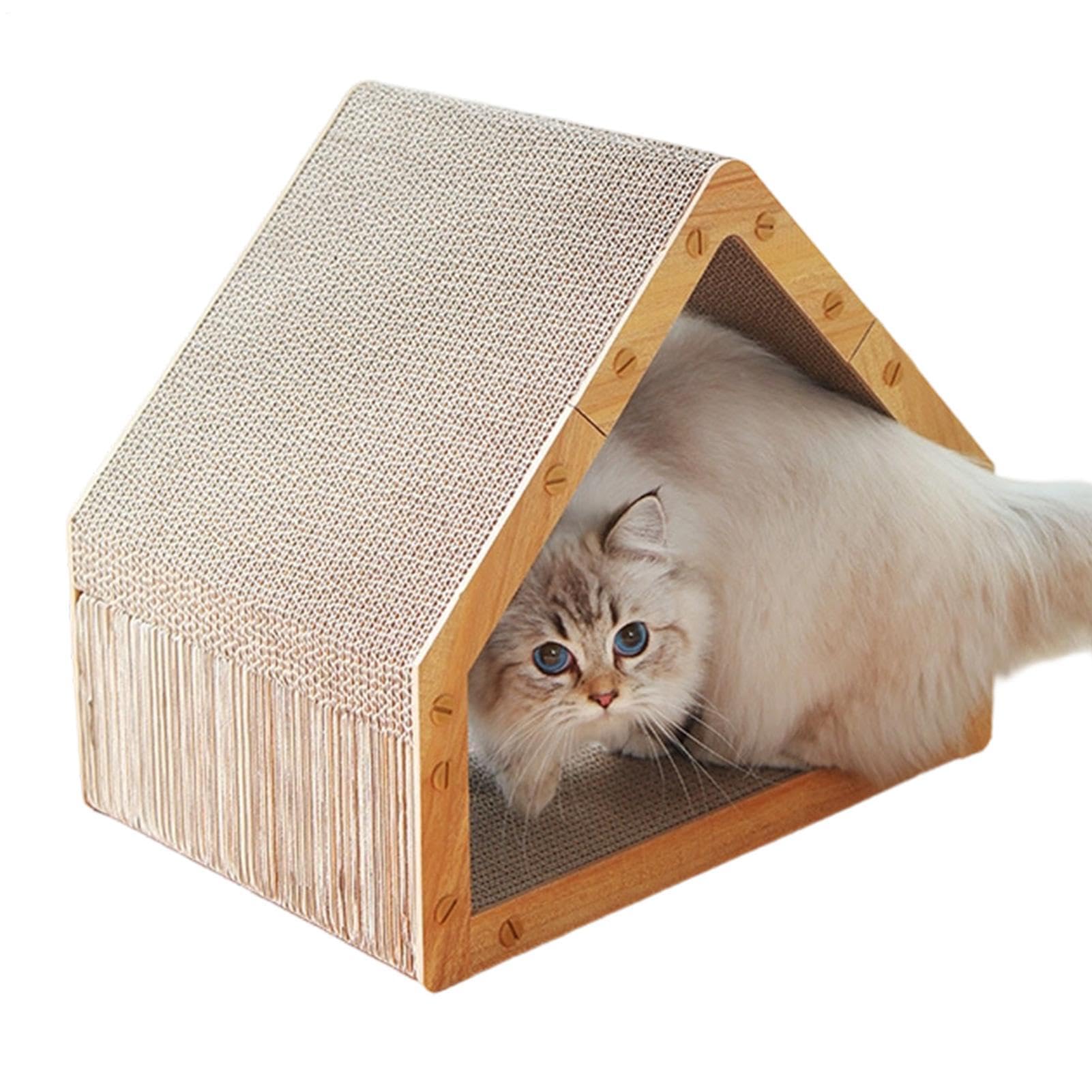 Griffoir à chat Griffoir Interactif pour Animaux de Compagnie, Accessoires | Lit Griffoir Chat Pour , se prélasser, grimper, à la maison, en dortoir, en appartement ou à l'extérieur