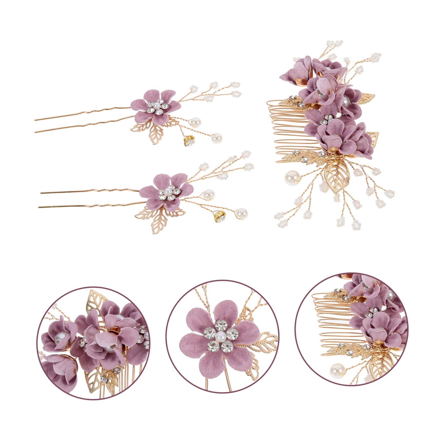 ABOOFAN 15stücke Vintage Haarnadeln Blumen-design Hochzeits Haarschmuck Für Braut Und Brautjungfern Für Besondere Anlässe Wie Hochzeiten Und Partys