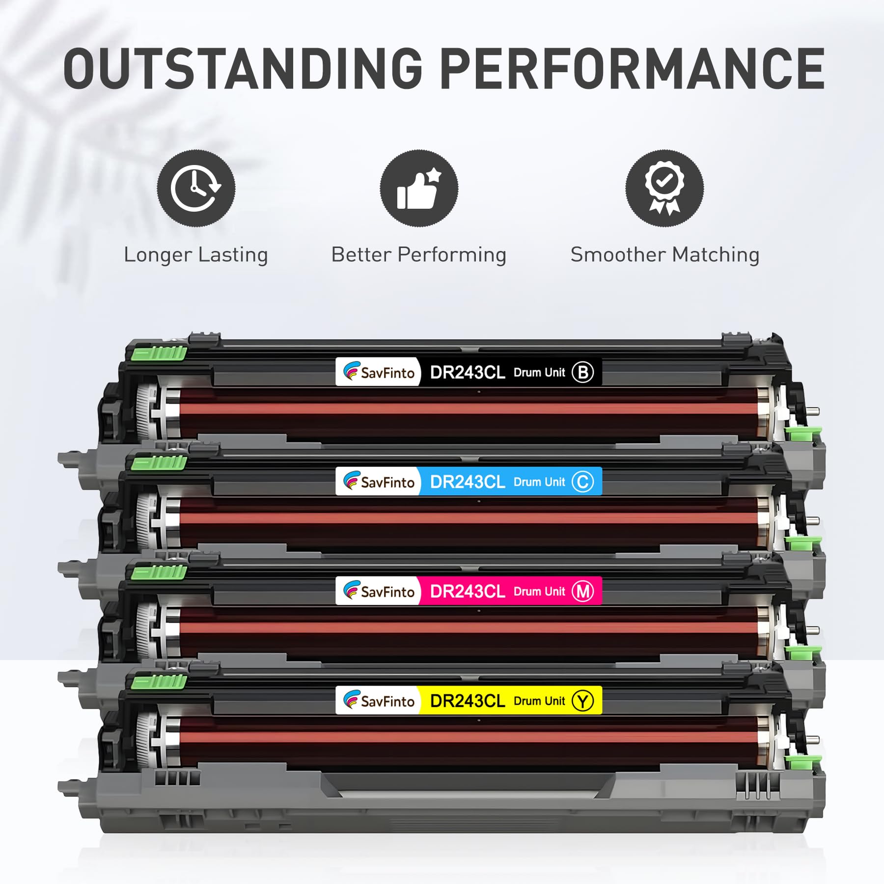 DR243CL DR-243CL Unidades de Tambor Compatibles con Brother DCP-L3510CDW DCP-L3550CDW HL-L3210CW HL-L3230CDW HL-L3270CDW MFC-L3710CW MFC-L3730CDN MFC-L3750CDW MFC-L3770CDW