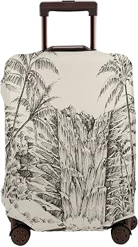 Amazon.com: Wozukia Protector de maleta de viaje con paisaje estético,  vista de montaña y luna para fondo, tonos de tierra, protector de maleta de  viaje para equipaje de 18 a 32 pulgadas,