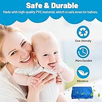 Vista 4 de sportuli Cubierta solar redonda para piscina, duradera a prueba de polvo y lluvia para piscinas inflables familiares (12 pies)