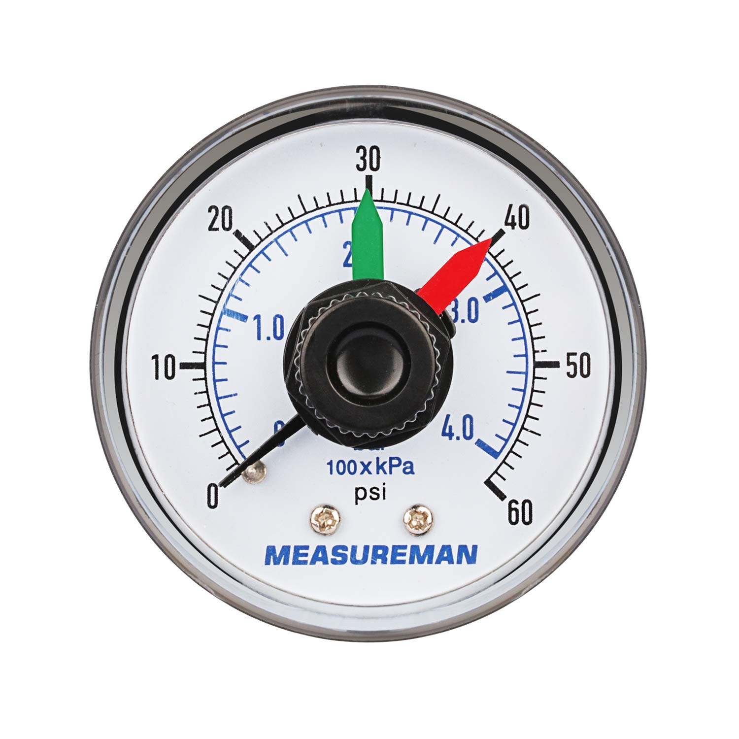 Amazon.com: MEASUREMAN Boxed Pressure Gauge with Dial Replacement