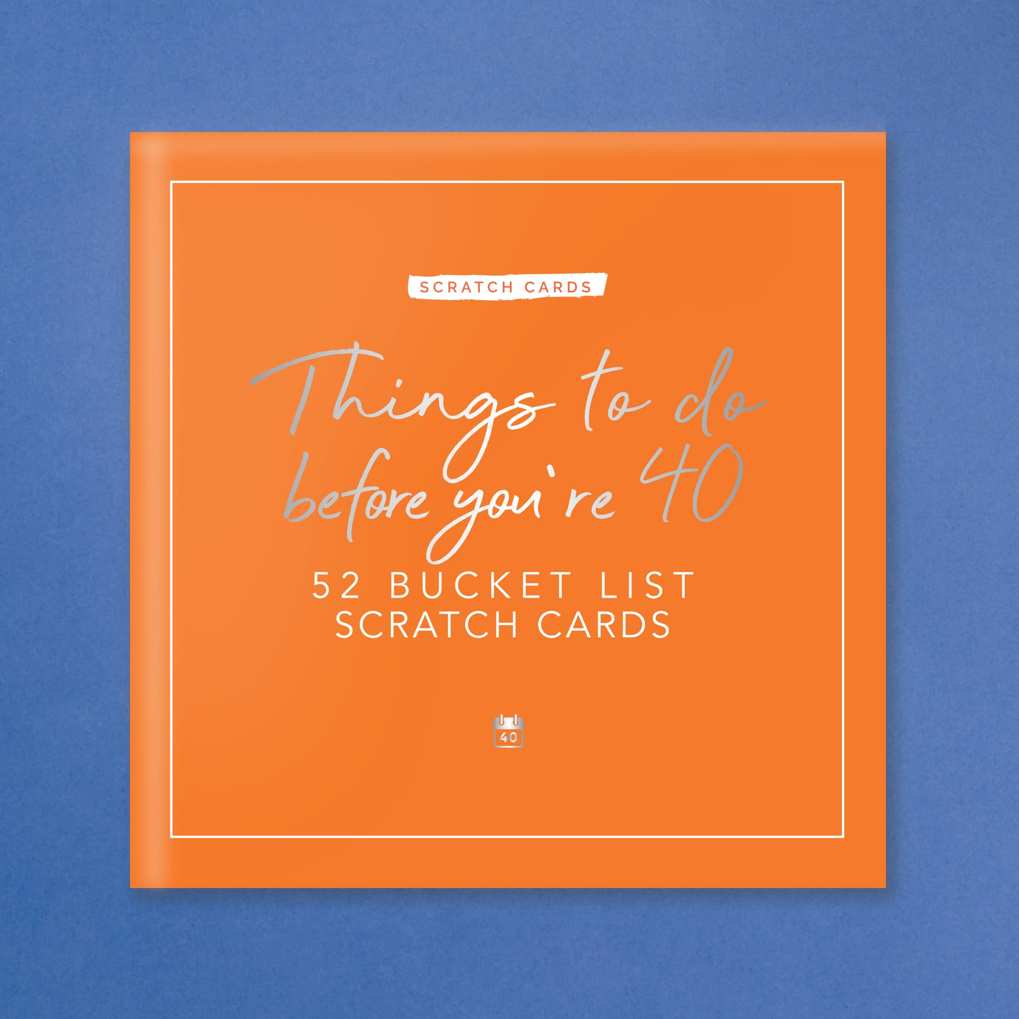 Gift Republic Things To Do Before You're 40 Scratch Cards