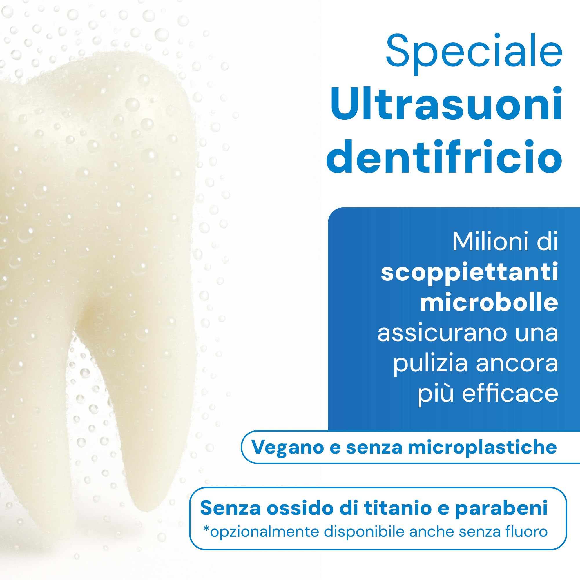 emmi-dent Spazzolino da denti ultrasonico Slim – 96 milioni di vibrazioni/minuto – Spazzolino elettrico 3 modalità di pulizia, testina intelligente e stazione di ricarica – Pulizia delicata dei denti