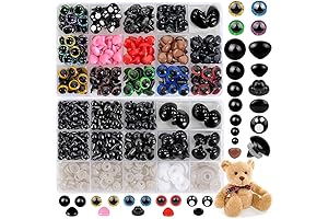 Adoring Amigurumi Enhancements: YUJUN's Kaleidoscopic Crochet Plushies Eyes