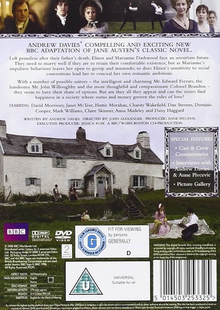 Amazon.com: Sense & Sensibility : Complete BBC Series [2008