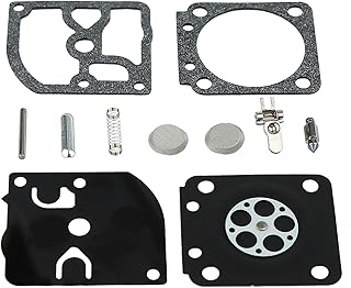 AUMEL Carburetor Carb Repair Rebuild Kit Fit ZAMA RB-129 C1M-W26 C1M-W26A C1M-W26B C1M-W26C C1M-W47