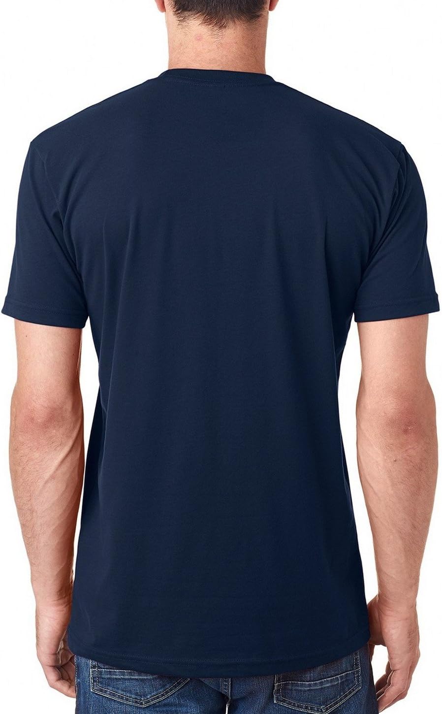 Next Level Apparel Men's Premium Fitted Sueded Crewneck T-Shirt - Image 5