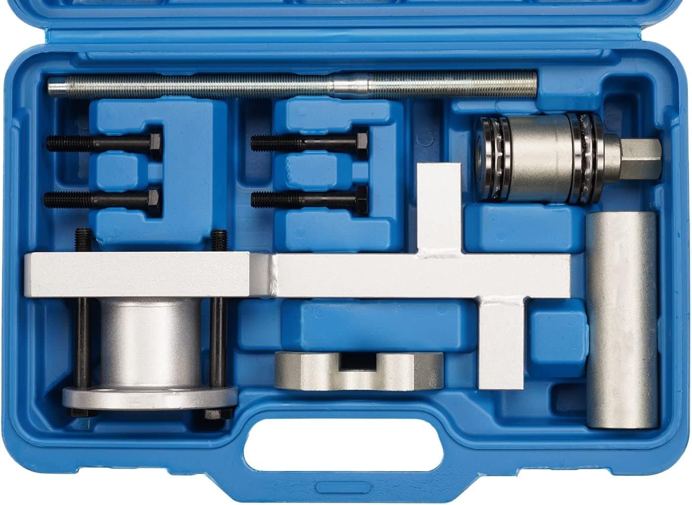 Crankshaft Pulley Removal and Installation Tool Set Compatible with Jaguar Land Rover 3.0lt V6 5.0lt V8 OE# 303-1437 303-1438 303-1439