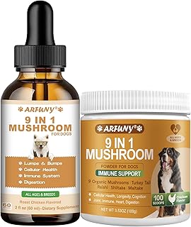 9 in 1 Dog Mushroom Powder & Drops