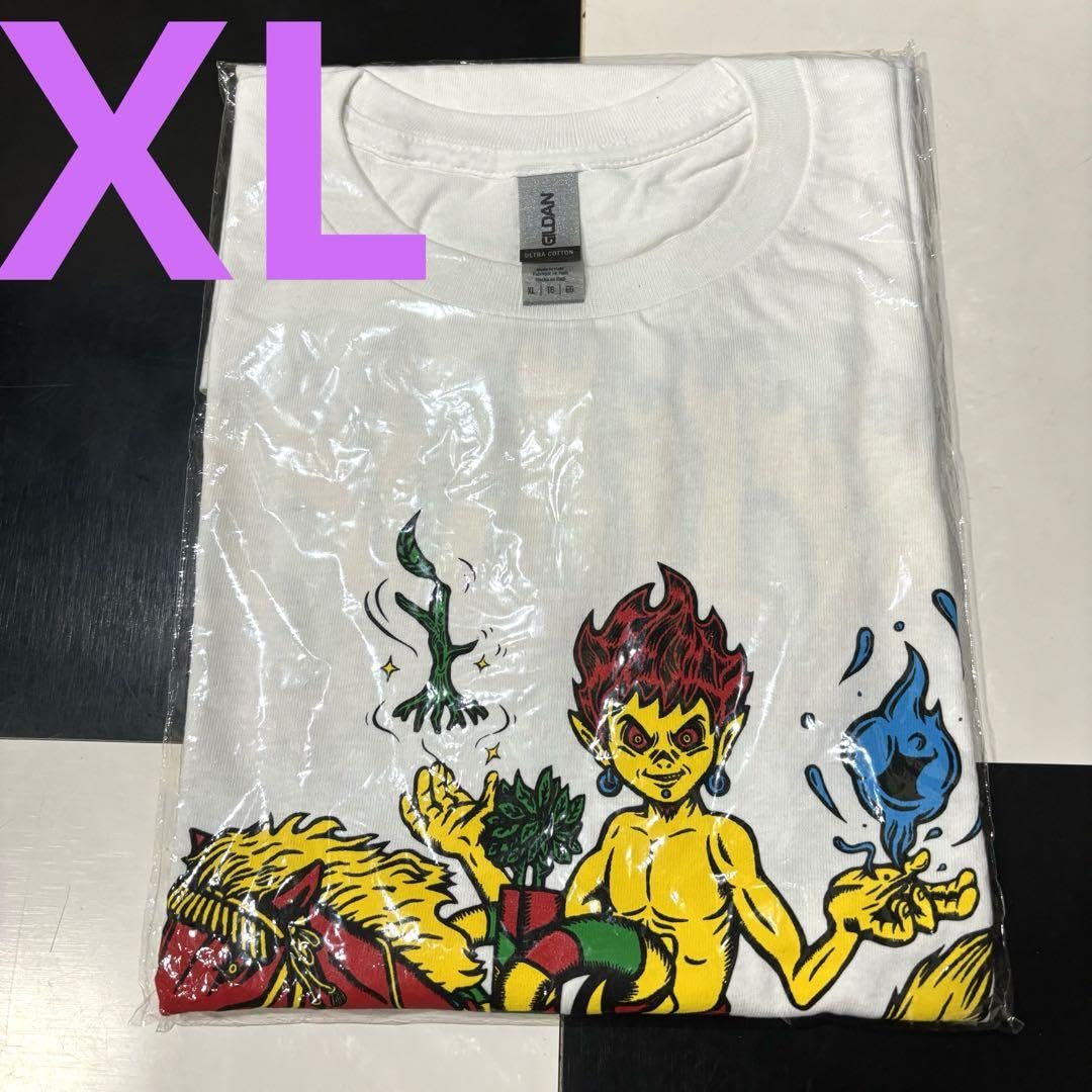 XLサイズ　ワンチャンフェス2024 白 半袖Tシャツ WANIMA XLサイズ ワンチャンフェス2024 白 半袖Tシャツ WANIMA - メルカリ