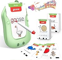 Reusable Talking Flash Cards for Toddlers: 168 Phonics Cards + 74 Drawing Cards, 8 Pens, Montessori Sensory Toys for Autism Speech Therapy