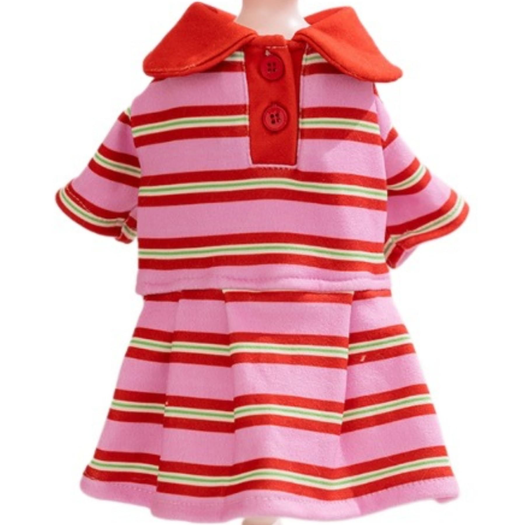Robe pour chien confortable anti-frottement avec boutons faciles