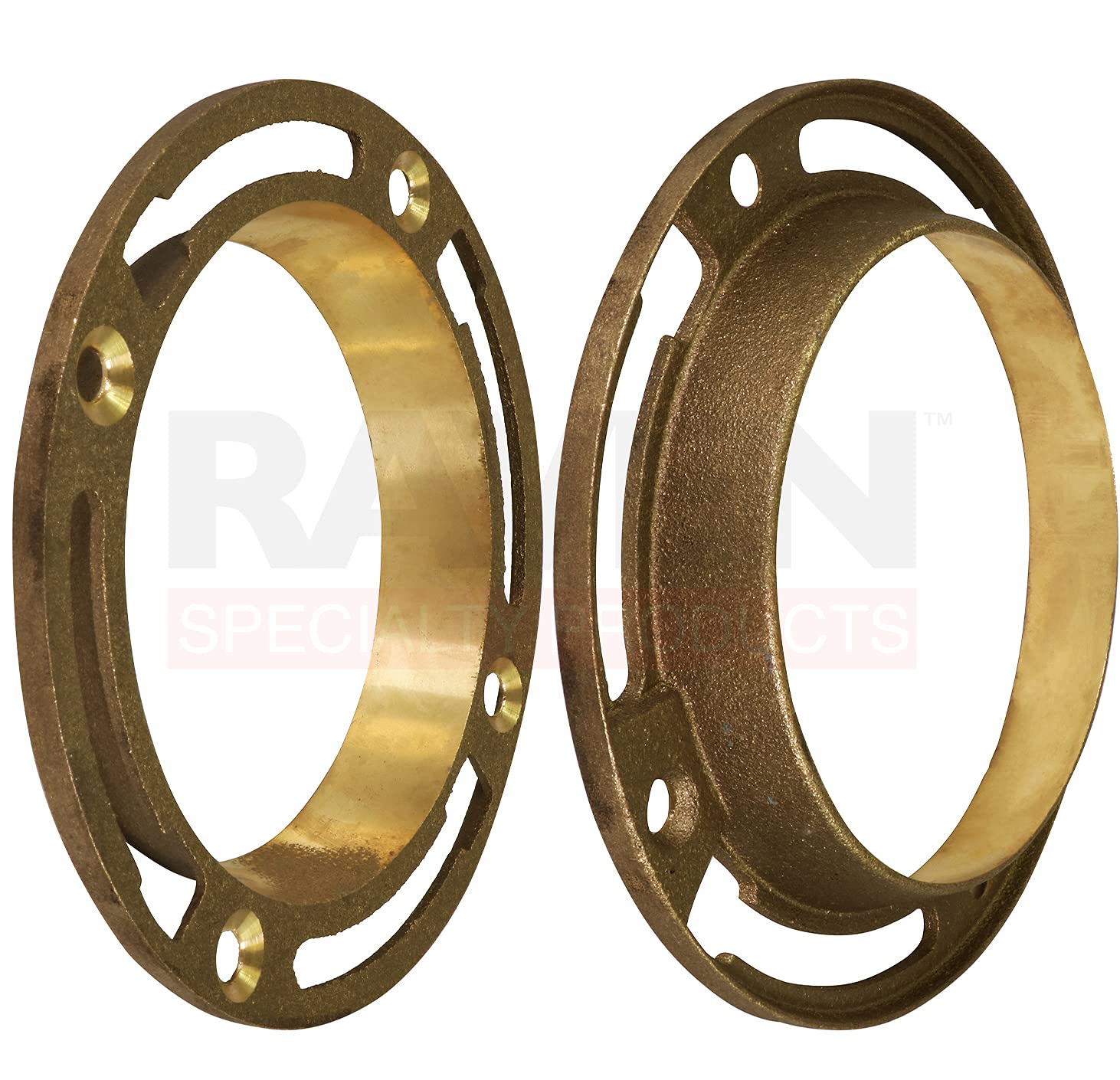 Raven CSUGE622 Closet Flange with Four Mounting Slots, 4 Inch Deep