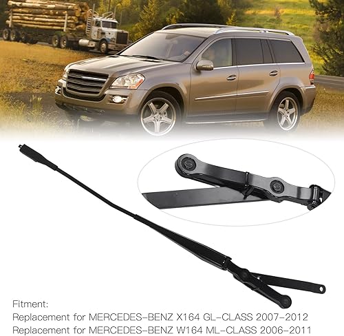 Miniatura 3 de Fydun Brazo de limpiaparabrisas delantero derecho 164 820 04 44 para MERCEDESBENZ X164 GL-CLASS 2007-2012 para W164 ML-CLASS 2006-2011