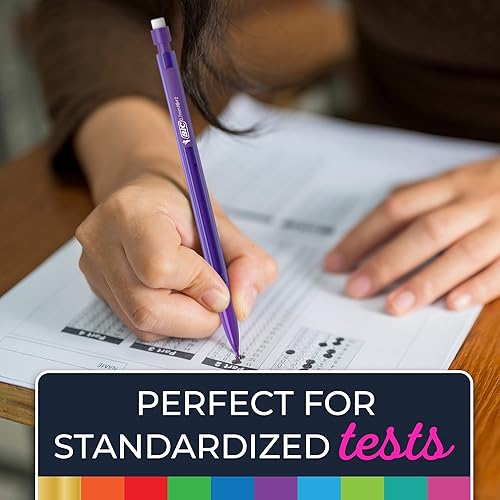 Miniatura 6 de BIC Color Cues - Juego de lápices mecánicos paquete de 60 unidades negro divertidos lápices de colores para la escuela perfecto para suministros