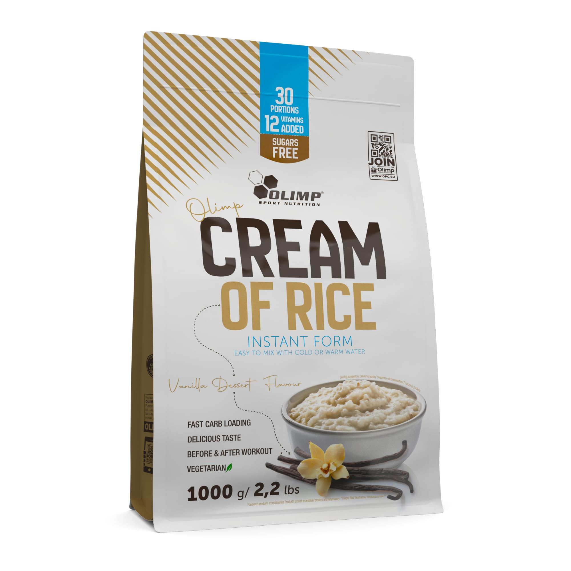 Olimp Cream of Rice (1000 g) - Vanilla