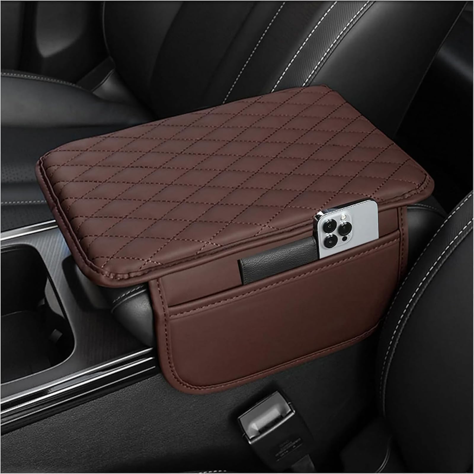 WGABKN Voiture Coussin Accoudoir Pour Dacia Sandero Stepway 5 Places